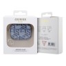 Guess для Airpods Pro 2 чехол PU leather G CUBE with metal logo and Charm Blue