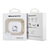 Hello Kitty для Airpods 3 чехол Liquid silicone 3D Rubber Kitty Head White
