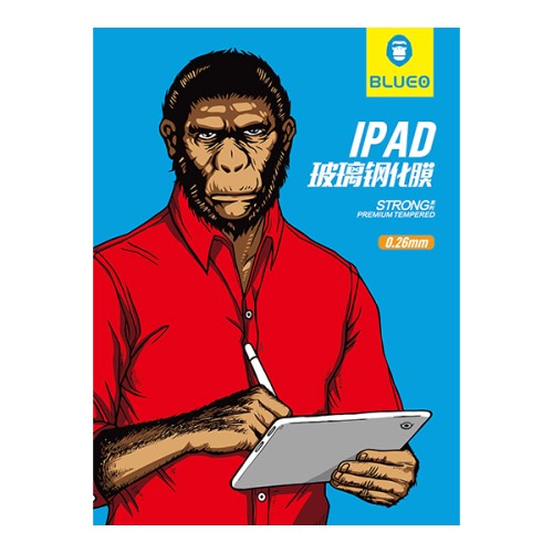 Защитное стекло BLUEO Clear HD для iPad Pro 11 (2022/21/20) | Air 4 10.9 (2020/22), прозрачное