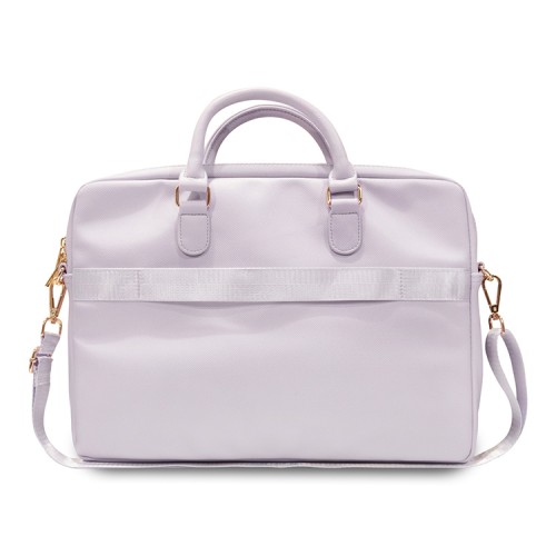 Guess для ноутбуков 15"/16" сумка PU Grained leather Bag 4G metal logo with Zipper Purple
