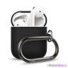 Чехол Elago Hang case для AirPods 1/2, черный