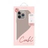 Uniq для iPhone 16 Pro Max чехол COEHL CREME Liquid silicone with Strap Taupe Grey (MagSafe)