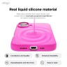 Elago для iPhone 16 чехол Soft silicone (Liquid) Ice Red