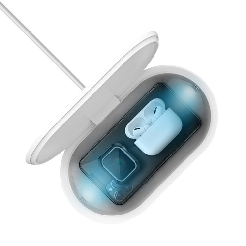 Санитайзер LYFRO Air Capsule UVC Disinfection Box Wireless 7.5W/10W с беспроводной зарядкой