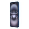 Nillkin для iPhone 16 чехол Frosted Shield Pro Blue