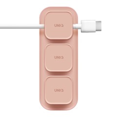 Uniq органайзер для проводов POD Magnetic organizers (3 buttons + Base) Pink