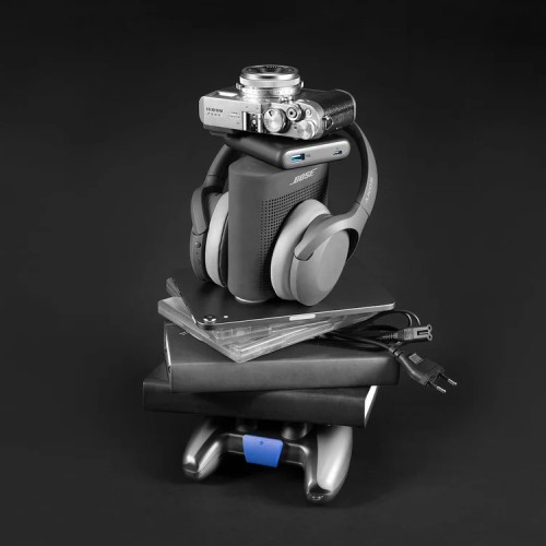 Tomtoc Gaming для Sony PS5 чехол ArmorCase-G27 Controller Case Transp Black