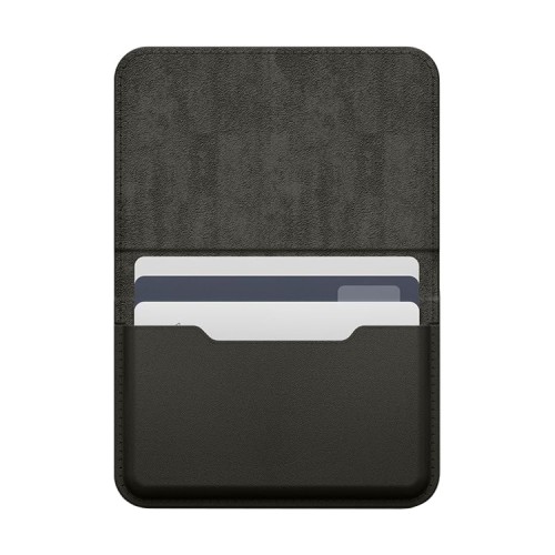 Elago магнитный бумажник MagSafe Card Pocket PU Leather Black