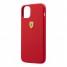 Ferrari On Track Liquid Silicone для 12 Pro Max, красный FESSIHCP12LRE