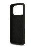Guess для iPhone 17 Pro чехол Liquid silicone 4G Big and Script metal logo Hard Black
