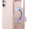 Elago для iPhone 17 чехол Magnetic Silicone Light Pink (MagSafe)
