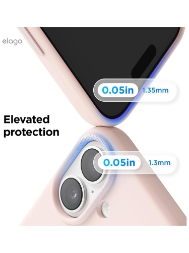 Elago для iPhone 17 чехол Magnetic Silicone Light Pink (MagSafe)
