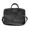 Сумка Guess Saffiano Script logo Bag для ноутбука до 15 дюймов, черная