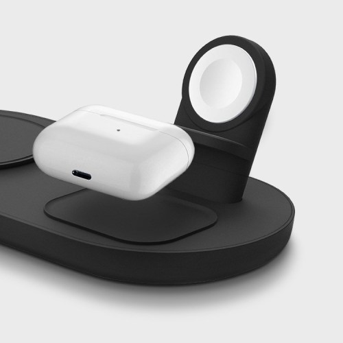 Беспроводная зарядка Uniq Aereo Mag 3-в-1 для Apple