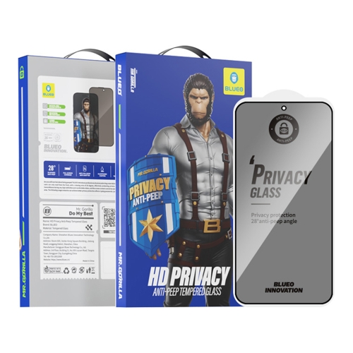 BlueO стекло для Galaxy S26, Anti-Peep Black (приватное)