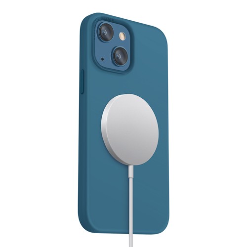 Uniq LINO MagSafe для iPhone 13, синий