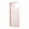 Чехол Lagerfeld Liquid silicone Karl & Choupette Hard для iPhone 13 Pro, розовый