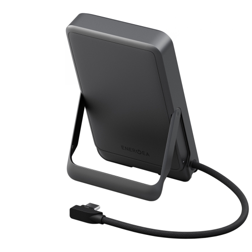 Energea АКБ Integra 20s (CCC), 10000 Hybrid Solid State USB-C PD20W with Cable and Stand Gun/Black