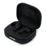 Guess Наушники TWS Bluetooth PU Leather Script metal logo with AI Black