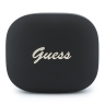 Guess Наушники TWS Bluetooth PU Leather Script metal logo with AI Black