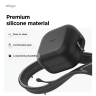 Elago для Galaxy Buds 4/4 Pro чехол Silicone Hang case Black
