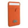 Lacoste картхолдер Wallet MagSafe Cardslot PVC Lacquer Metal logo Orange