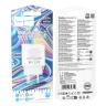 HOCO СЗУ C109A Fighter Type-C PD20W + USB-A QC3.0 White