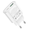HOCO СЗУ C109A Fighter Type-C PD20W + USB-A QC3.0 White