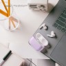 Чехол Elago Clear case with Round strap для AirPods Pro 2, Lavender