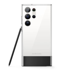 Чехол Elago GLIDE для Galaxy S23 Ultra, прозрачный/серый