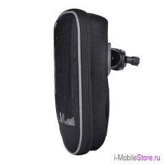 Devia чехол водозащитный для смартфона до 5.5&quot; с креплением для велосипеда, черный