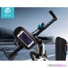 Devia чехол водозащитный для смартфона до 5.5" с креплением для велосипеда, черный