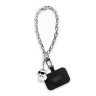 Karl Lagerfeld цепочка на кисть для телефона Wrist metal chain 13 cm + NFT Choupette metal charm Silver