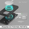 Elago для iPhone 15 Pro Max чехол Soft silicone (Liquid) Black (MagSafe)