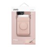 Uniq магнитный бумажник с функцией стенда FLIXA Magnetic card holder Pop-out Grip-stand Pink