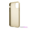 Чехол Guess Iridescent Hard PU кожа для iPhone 11 Pro, золотой