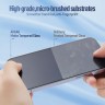 BlueO стекло для iPhone 16e/13/13 Pro/14, AR&AG Black (ультра-прозрачное матовое) (+installer)