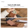 Elago магнитный бумажник MagSafe Card Pocket PU Leather Brown