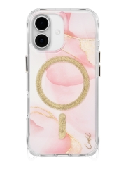 Uniq для iPhone 17 чехол COEHL IML Aeris Soft Pink (MagSafe)