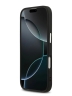 Karl Lagerfeld для iPhone 17 чехол PU NFT Karl & Choupette heads Metal pin & Cam Hard Black (MagSafe)