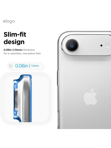 Elago для iPhone Air чехол HYBRID (pc/tpu) Clear