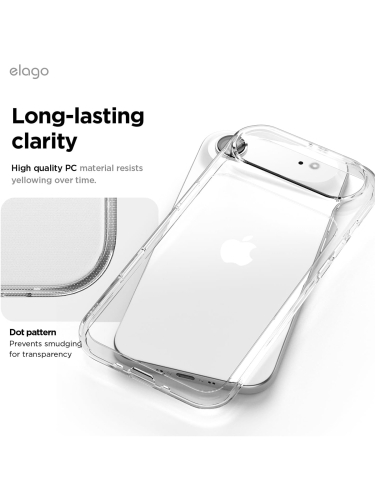 Elago для iPhone Air чехол HYBRID (pc/tpu) Clear