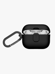 Uniq для Airpods Pro 3 чехол CLYDE Lock case Black/Dark Grey