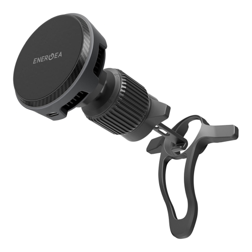 Energea Автодержатель-беспроводное ЗУ MagArctic Drive Qi 2.2  25W Air/Dash +АЗУ 45WGunmetal