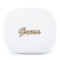 Guess Наушники TWS Bluetooth PU Leather Script metal logo with AI White