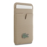 Lacoste картхолдер Wallet MagSafe Cardslot PVC Lacquer Metal logo Taupe