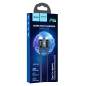 HOCO кабель X14 Double speed PD20W charging data cable iPhone (L=2M) Black