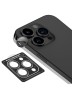 BLUEO Camera lens Armor metal для камеры iPhone 14 Pro | 14 Pro Max, Black (3 шт +installer)