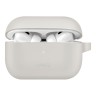 Чехол Uniq Vencer Silicone case +carabin and earstrap для AirPods Pro 2, серый