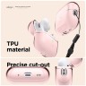 Чехол Elago Clear case with Round strap для AirPods Pro 2, Lovely Pink